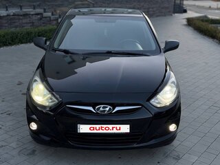 2011 Hyundai Solaris I, чёрный, 620000 рублей, вид 5
