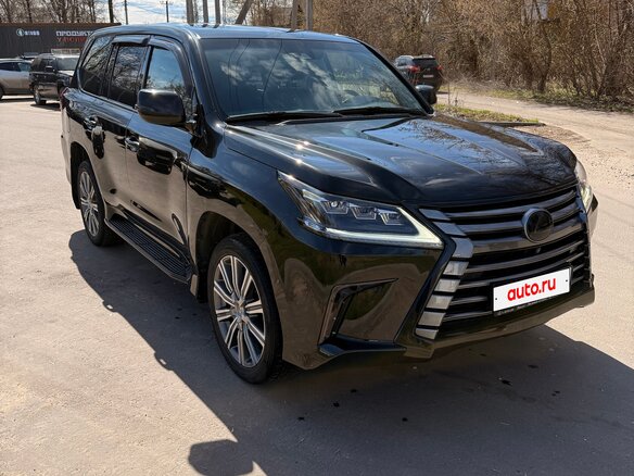 2017 Lexus LX 450d III Рестайлинг 2, чёрный - вид 1