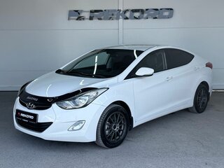 2013 Hyundai Elantra V (MD), белый, 1089000 рублей, вид 3