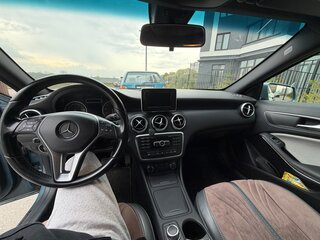 2014 Mercedes-Benz A-Класс 180 III (W176), синий, 1400000 рублей, вид 5