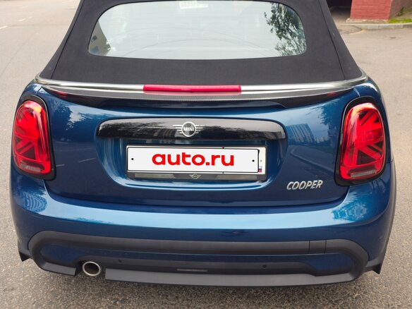 2021 Mini Cabrio Cooper III Рестайлинг 2, синий, 3000000 рублей - вид 3