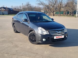 2014 Nissan Almera III (G15), чёрный, 290000 рублей, вид 1