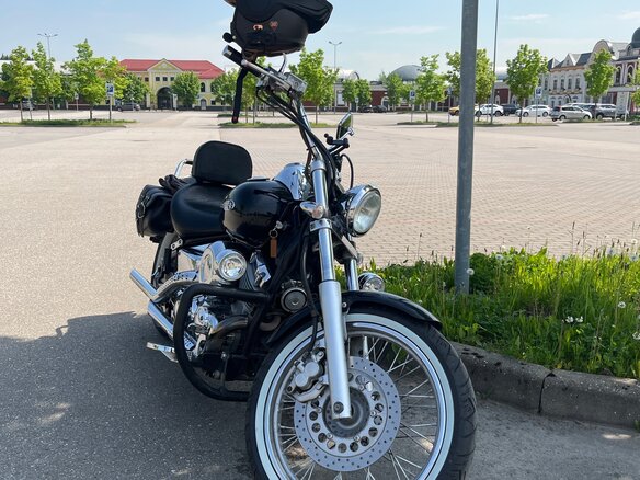 1996 Yamaha XVS400 Drag Star, чёрный, 360000 рублей - вид 14