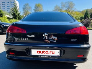 2006 Peugeot 607 I Рестайлинг, чёрный, 850000 рублей, вид 5