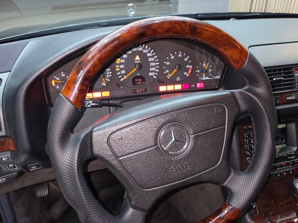 1997 Mercedes-Benz S-Класс 500 Long III (W140) Рестайлинг, чёрный, 7300000 рублей - вид 9