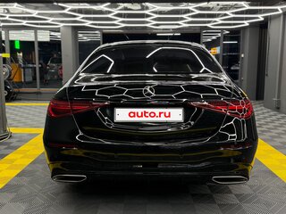 2021 Mercedes-Benz S-Класс 500 4MATIC VII (W223), чёрный, 9600000 рублей, вид 5