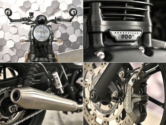 2021 Triumph Street Twin, серый, 747000 рублей - вид 9