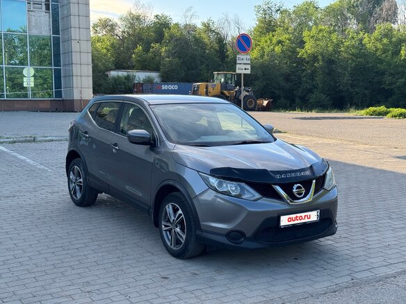 2015 Nissan Qashqai II, серый, 860000 рублей - вид 4