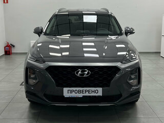 2019 Hyundai Santa Fe IV, серый, 3350000 рублей, вид 2