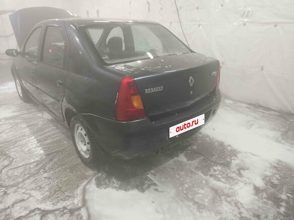 2006 Renault Logan I, серый, 155000 рублей - вид 1
