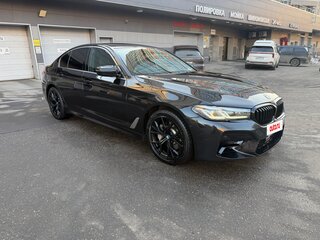2021 BMW 5 серии Long 530Li xDrive VII (G30/G31/G38) Рестайлинг, чёрный, 4900000 рублей, вид 2