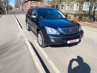 2008 Lexus RX 400h II Рестайлинг, синий, 1400000 рублей, вид 4