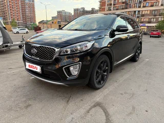 2017 Kia Sorento Prime III Prime, чёрный, 2495000 рублей, вид 1