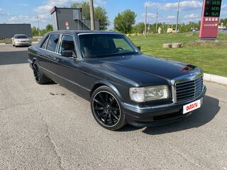 1989 Mercedes-Benz S-Класс 260 II (W126) Рестайлинг, серебристый, 850000 рублей, вид 3