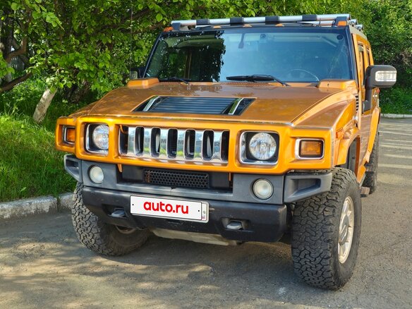 2006 Hummer H2 I, золотистый, 2500000 рублей - вид 8