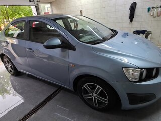 2012 Chevrolet Aveo II, голубой, 609999 рублей, вид 3