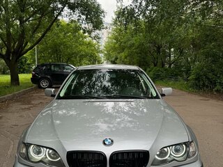 2002 BMW 3 серии 318i IV (E46) Рестайлинг, серебристый, 720000 рублей, вид 2