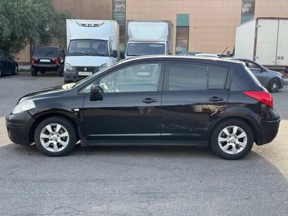 2008 Nissan Tiida I, чёрный, 460000 рублей - вид 7