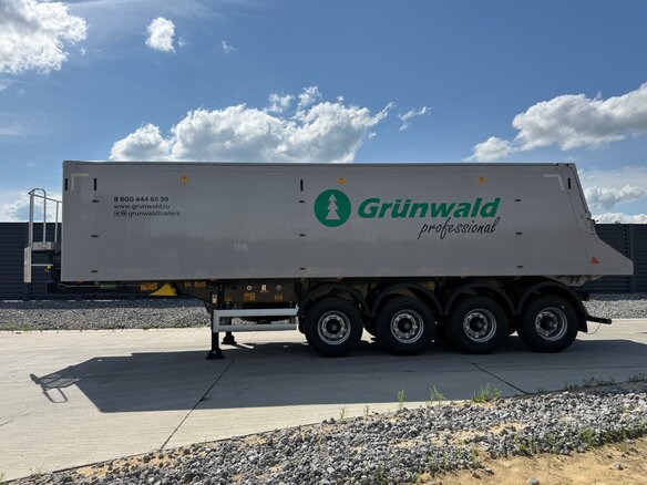 2026 Grunwald Полуприцеп самосвальный, серый, 6500000 рублей - вид 5