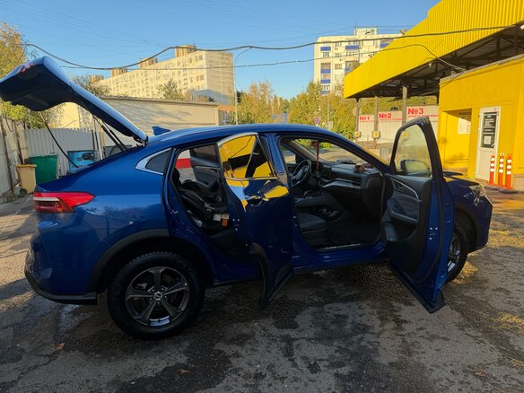 2023 Haval F7x I Рестайлинг, синий, 2300000 рублей - вид 4