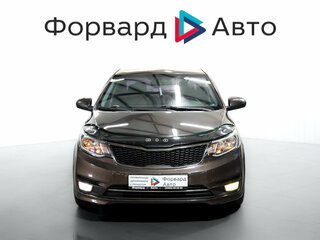 2015 Kia Rio III Рестайлинг, коричневый, 949000 рублей, вид 2