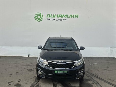 2016 Kia Rio III Рестайлинг, чёрный, 829000 рублей, вид 2