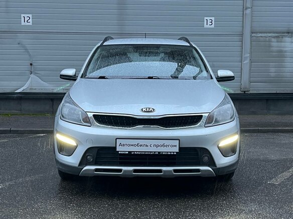 2018 Kia Rio X-Line IV, серебристый, 1279000 рублей - вид 1