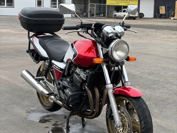 1999 Honda CB 400 Super Four, красный, 240000 рублей - вид 5