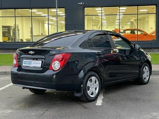 2012 Chevrolet Aveo II, чёрный, 650000 рублей, вид 5