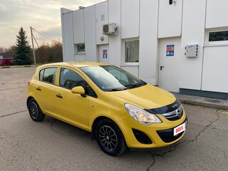 2012 Opel Corsa D Рестайлинг II, жёлтый, 375000 рублей, вид 2