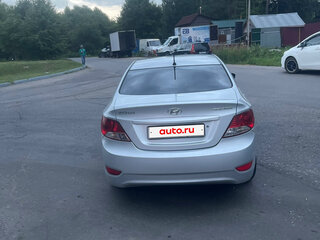 2012 Hyundai Solaris I, серебристый, 630000 рублей, вид 5