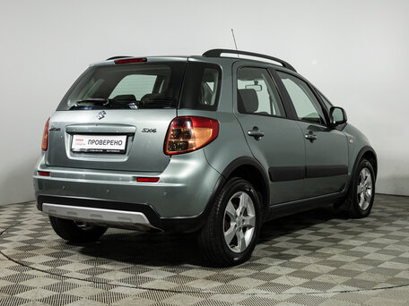 2012 Suzuki SX4 I (Classic) Рестайлинг, зелёный, 899700 рублей, вид 5