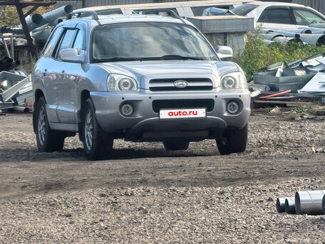 2007 Hyundai Santa Fe Classic Classic, серебристый, 820000 рублей, вид 1
