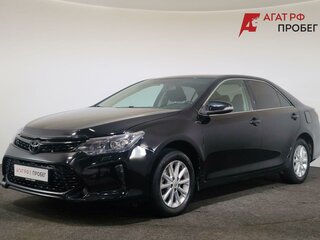 2016 Toyota Camry VII (XV50) Рестайлинг, чёрный, 1700000 рублей, вид 1