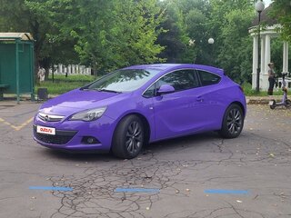 2013 Opel Astra GTC J Рестайлинг, фиолетовый, 1000000 рублей, вид 1