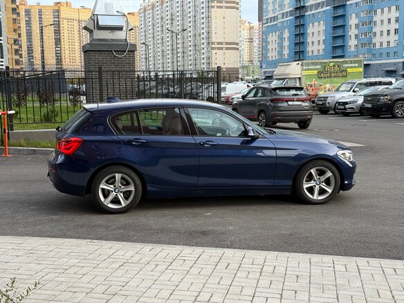 2016 BMW 1 серии 118i II (F20/F21) Рестайлинг, синий, 1449999 рублей - вид 7