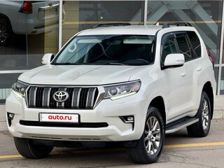 2019 Toyota Land Cruiser Prado 150 Series Рестайлинг 2, белый, 5550000 рублей, вид 2