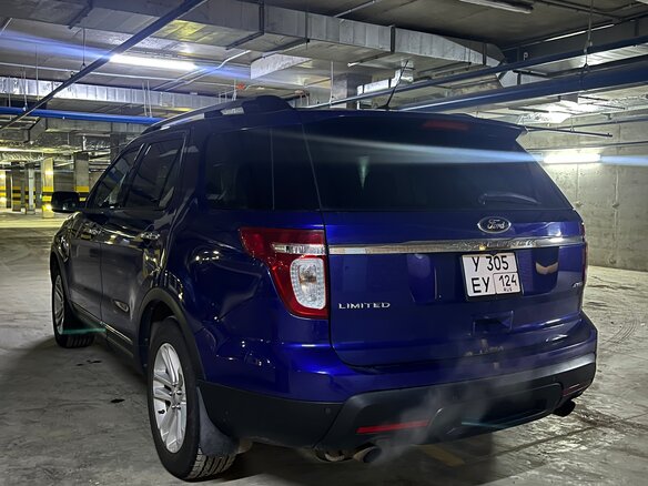 2012 Ford Explorer V, синий, 1650000 рублей - вид 6