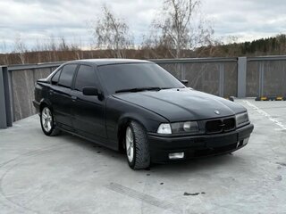 1992 BMW 3 серии 316i III (E36), чёрный, 170000 рублей, вид 5
