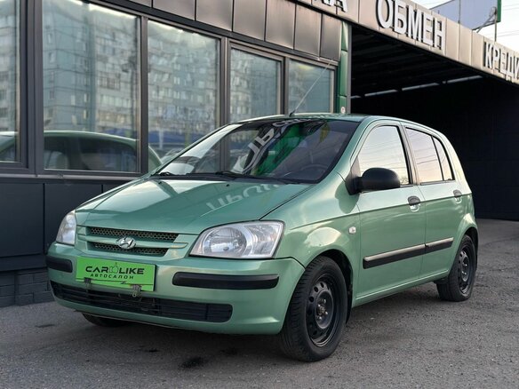 2005 Hyundai Getz I, зелёный, 349000 рублей - вид 5