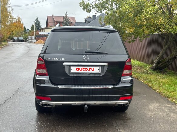 2012 Mercedes-Benz GL-Класс 350 I (X164) Рестайлинг, чёрный - вид 8