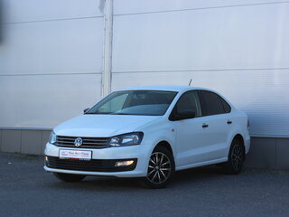 2019 Volkswagen Polo V Рестайлинг, белый, 1155000 рублей, вид 1