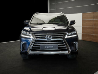 2017 Lexus LX 570 III Рестайлинг 2, синий, 7900000 рублей, вид 5