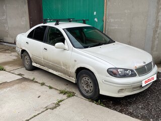 2001 Nissan Bluebird Sylphy I (G10), белый, 230000 рублей, вид 2