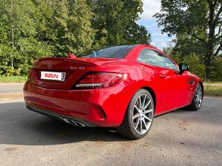 2017 Mercedes-Benz SLC AMG I (R172), красный, 3750000 рублей, вид 3