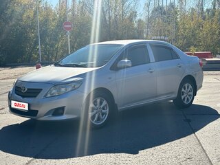 2008 Toyota Corolla X (E140, E150), серебристый, 690000 рублей, вид 2