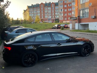 2022 Audi A5 Sportback 45 TFSI II (F5) Рестайлинг, чёрный, 3700000 рублей, вид 3