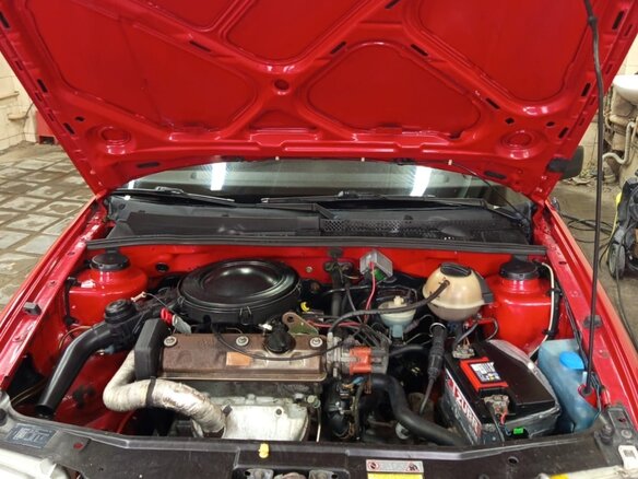 1992 Volkswagen Golf III, красный, 430000 рублей - вид 6