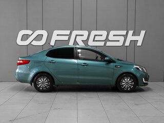 2012 Kia Rio 5-speed III, голубой, 598000 рублей, вид 5
