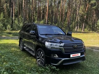 2016 Toyota Land Cruiser 200 Series Рестайлинг 2, чёрный, 4350000 рублей, вид 2